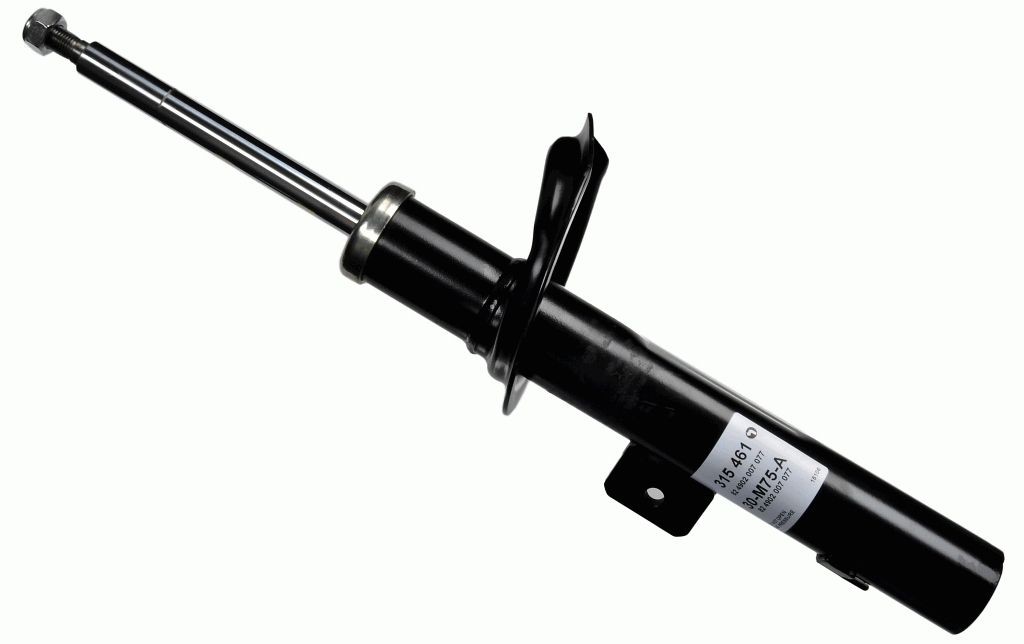 SACHS 315 461: Amort esisild vasakul, Gaasirõhk, Vedruamort