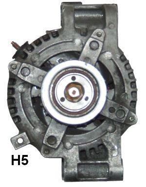 DELCO REMY DRA0152: Laturi 120A, Integroidulla säätimellä, Remy Remanufactured