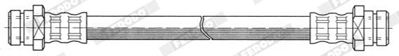 FERODO DDF004-1: Piduriketas Ø: 257mm, täis
