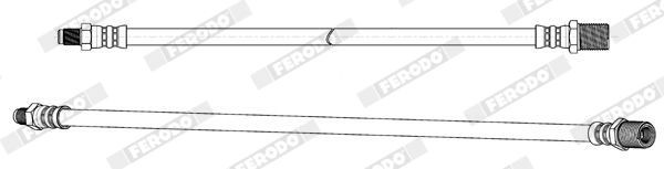 FERODO DDF1010C-1: Disco freno Ø: 280mm, ventilato, rivestito