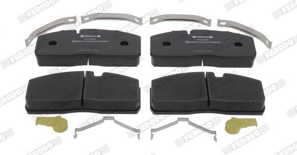 FERODO DDF1043C-1: Piduriketas Ø: 240mm, täis, kaetud, koos kruvidega