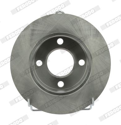 FERODO DDF1224C-1: Piduriketas Ø: 255mm, täis, kaetud
