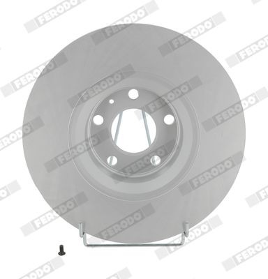 FERODO DDF1277C-1: Piduriketas Ø: 321mm, õhutusega, Ø: 321mm, kaetud, koos kruvidega PREMIER Coat+ disc