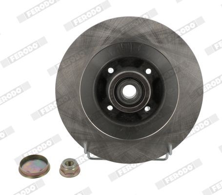 FERODO DDF1570-1: Piduriketas Ø: 270mm, täis, Ø: 270mm, koos ABS-andurirõngaga, koos rattalaagriga PREMIER