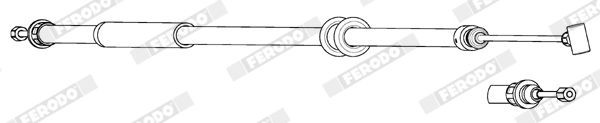 FERODO DDF812C-1: Piduriketas Ø: 239mm, õhutusega, kaetud, koos kruvidega
