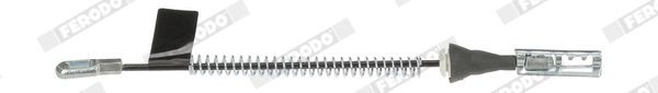 FERODO DDF968-1: Piduriketas Ø: 210mm, täis