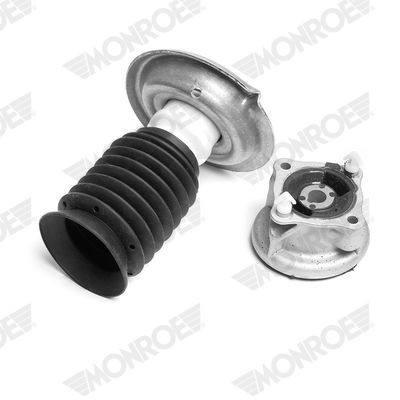 MONROE MK150: Set reparatie, rulment sarcina amortizor MOUNTING KIT cu lagar de frictiune, cu set de montaj