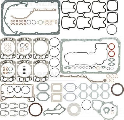 REINZ 01-25105-38: Set garnituri motor cu simering arbore cotit, cu simering supapa, fara inele camasi cilindru
