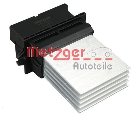 METZGER 0917041: Rezistor, ventilator habitaclu