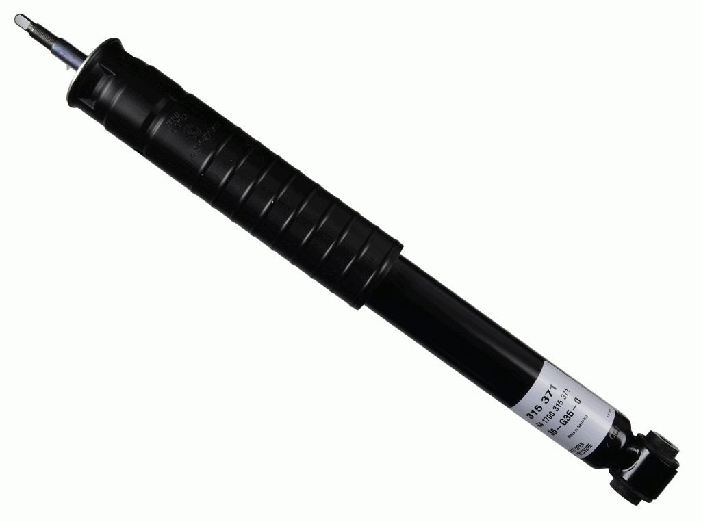 SACHS 315 371: Tlmič pérovania tlak plynu, Teleskop - tlmič