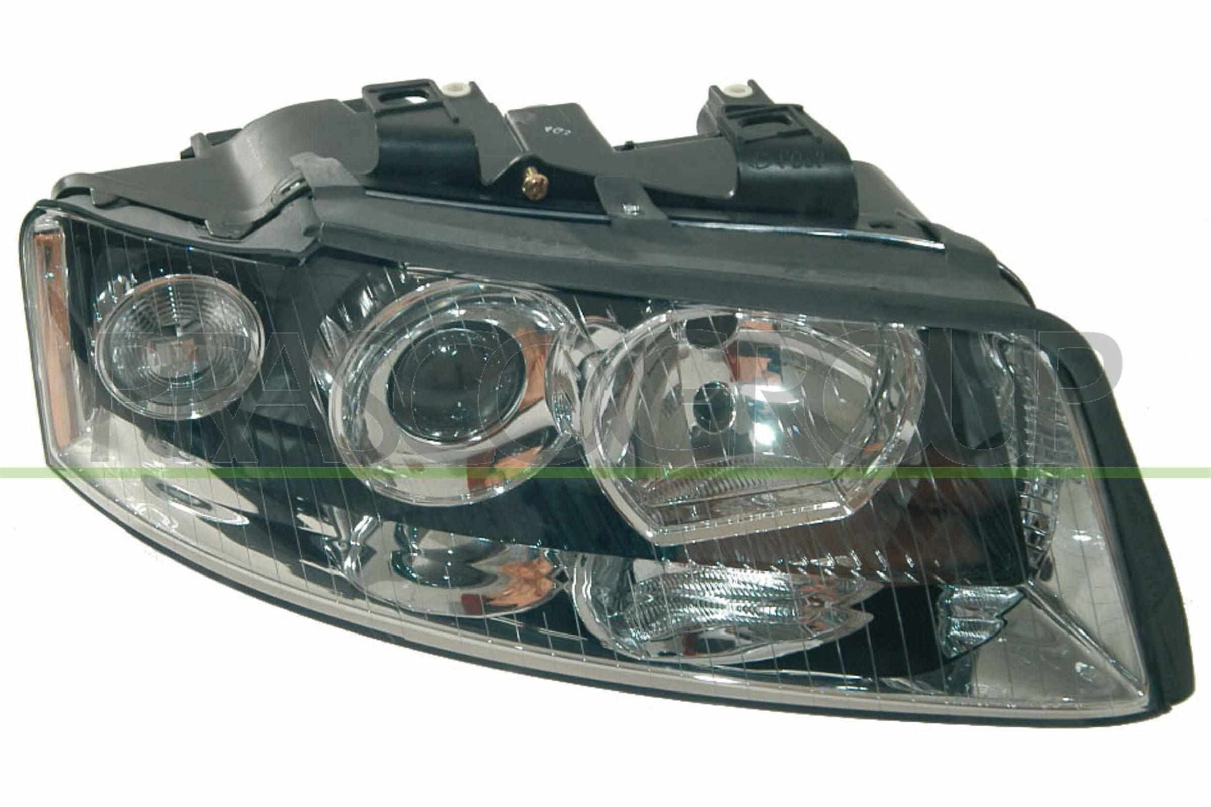 PRASCO AD0204903: Projecteur principal droit, H7/H7, avec porte-lampe, sans commande pour correcteur de site projecteur, Couleur du disperseur (clignotant): limpide