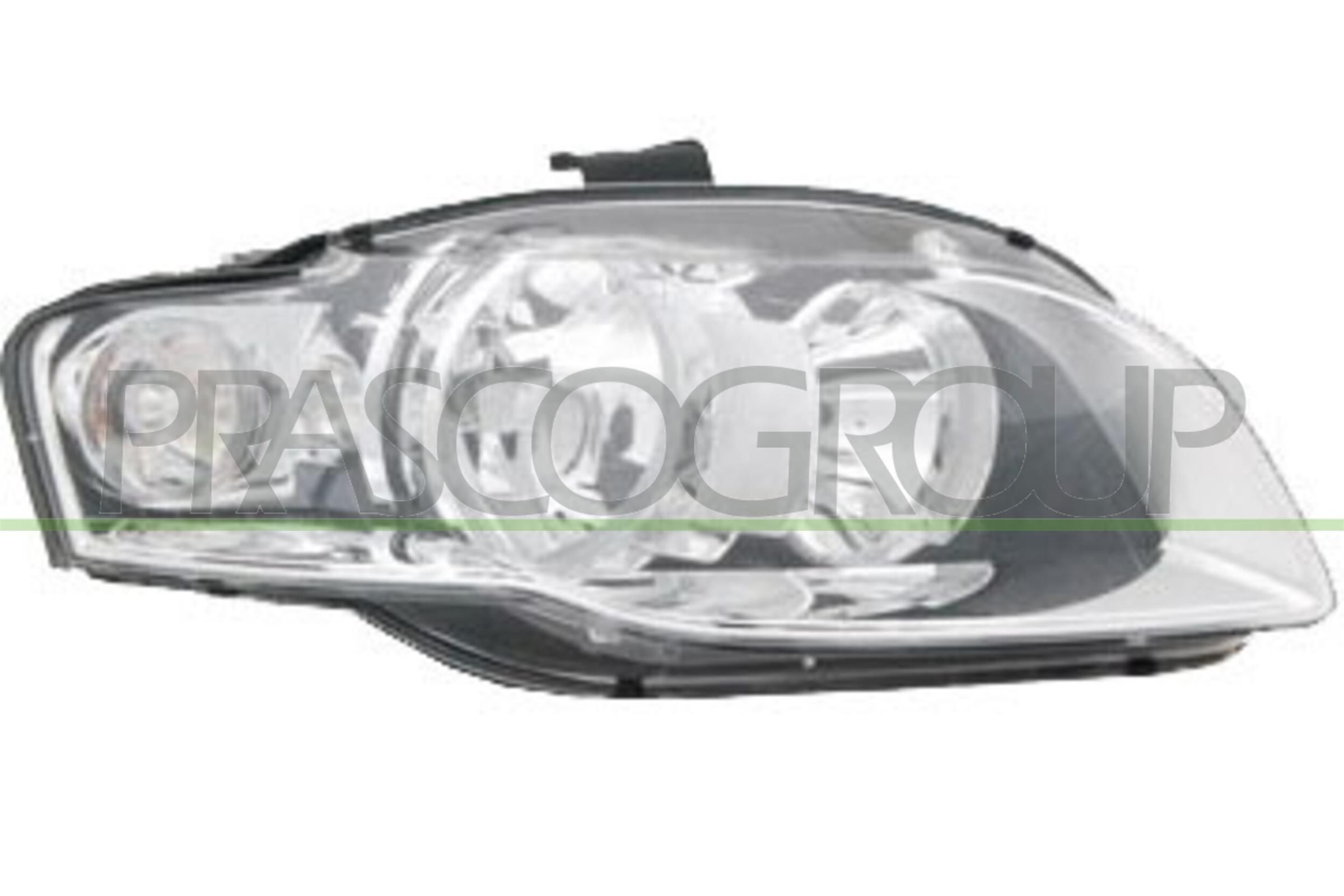 PRASCO AD0224905: Far dreapta, H7/H7, cu motor reglaj LWR, Culoare lumina semnalizator: alb