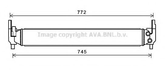 PRASCO AI2346: Radiator, racire motor