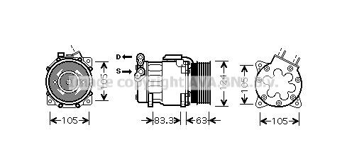 PRASCO AI3147: Radiator ulei, ulei motor