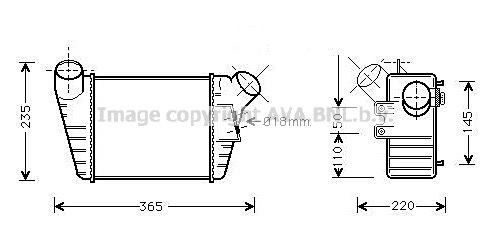 PRASCO AI4217: Intercooler