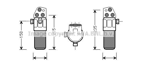 PRASCO AID300: Uscator, aer conditionat R134a