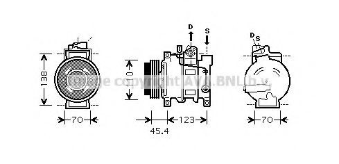 PRASCO AIK227: Kliimakompressor