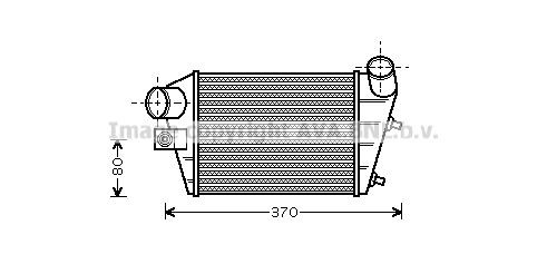 PRASCO AL4086: Intercooler