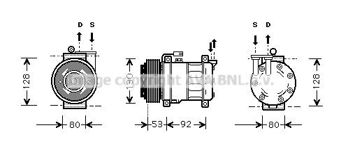 PRASCO ALK009: Compresor AC