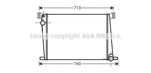 PRASCO BW2356: Radiator, racire motor