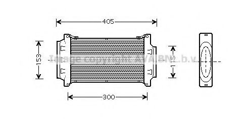 PRASCO BW4262: Intercooler