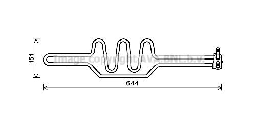 PRASCO BW4375: Intercooler cu cuplaje rapide