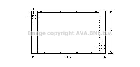 PRASCO BWA2333: Radiator, racire motor