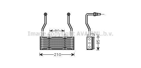 PRASCO CN3022: Õliradiaator, mootoriõli