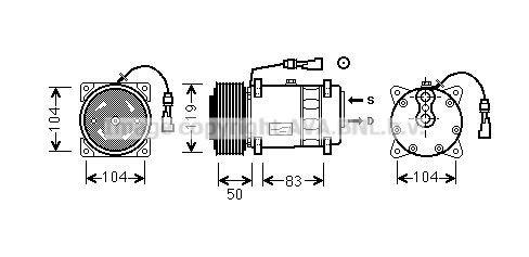 PRASCO DFK057: Kliimakompressor
