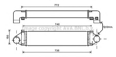 PRASCO FD4481: Intercooler
