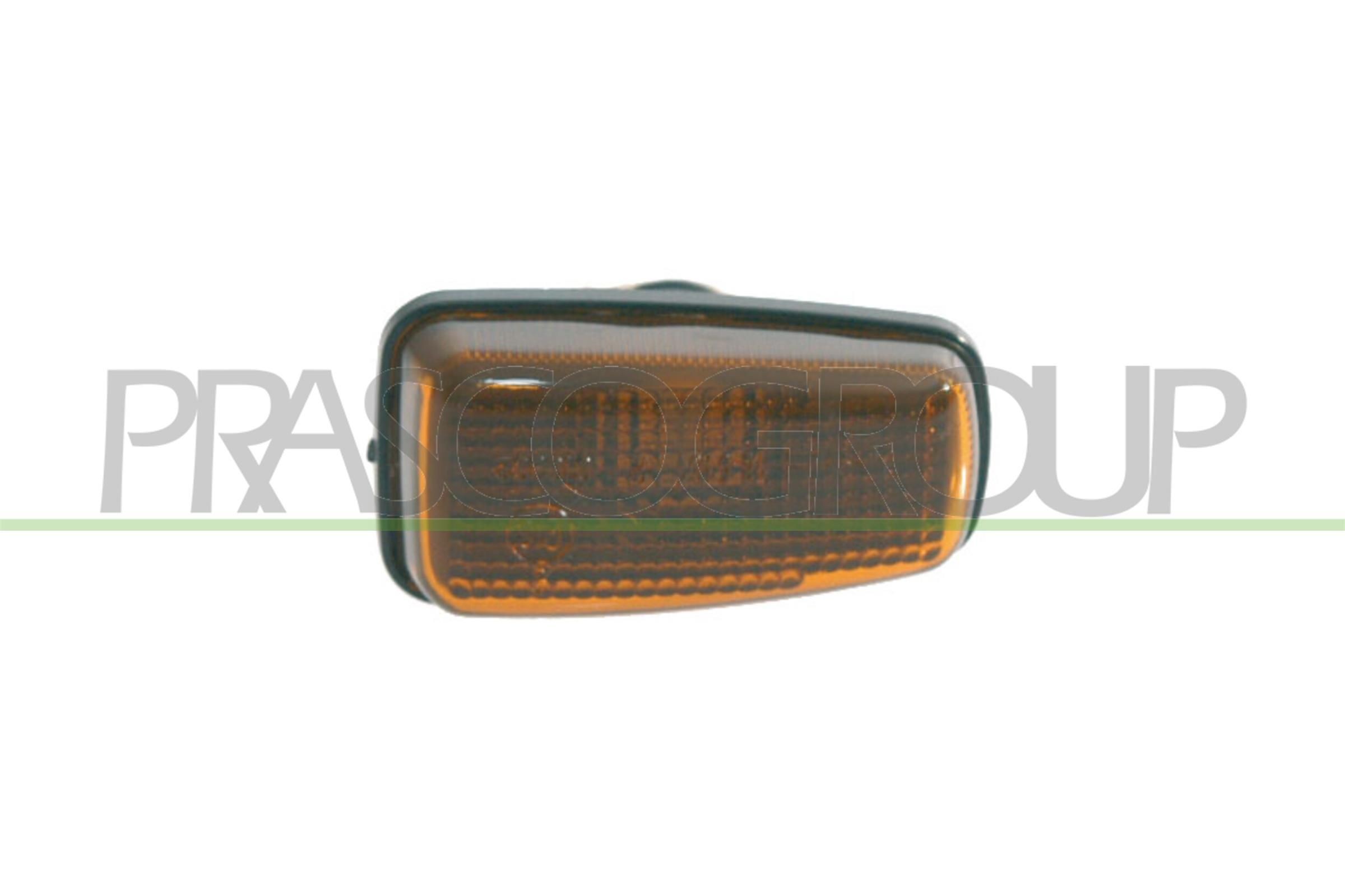 PRASCO FT1504039: Indicatore di direzione bilaterale, installazione laterale, giallo, arancione, con portalampada, senza portalampada