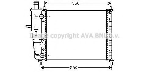 PRASCO FT2230: Radiator, racire motor