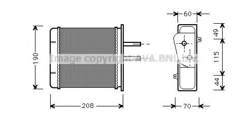 PRASCO FT6150: Radiateur de chauffage