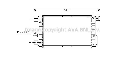 PRASCO FTA2115: Radiator, racire motor