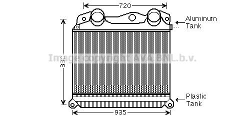 PRASCO MN4056: Intercooler