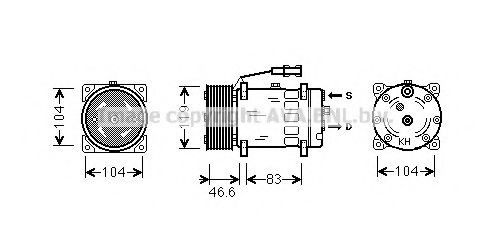 PRASCO MNK061: Compresor AC