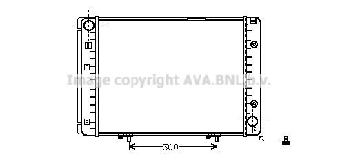 PRASCO MS2082: Radiaator, mootorijahutus