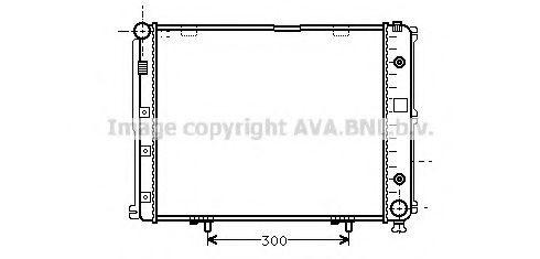 PRASCO MSA2068: Radiaator, mootorijahutus