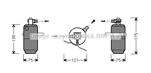 PRASCO MSD293: Uscator, aer conditionat R134a