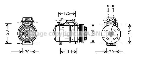 PRASCO MSK274: Kliimakompressor
