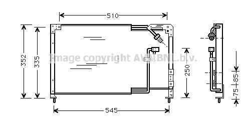 PRASCO MZ5145: Condensator, climatizare