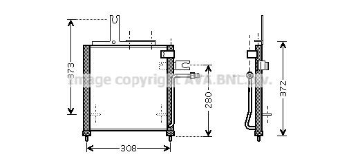 PRASCO MZ5156: Condensator, climatizare