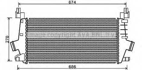 PRASCO OL4548: Intercooler cu cuplaje rapide