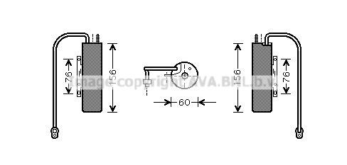 PRASCO OLD458: Uscator, aer conditionat R134a