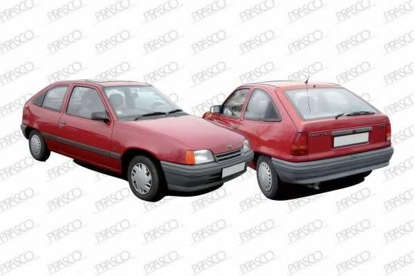 PRASCO OP0090260: Priekšdaļas apdare priekšā