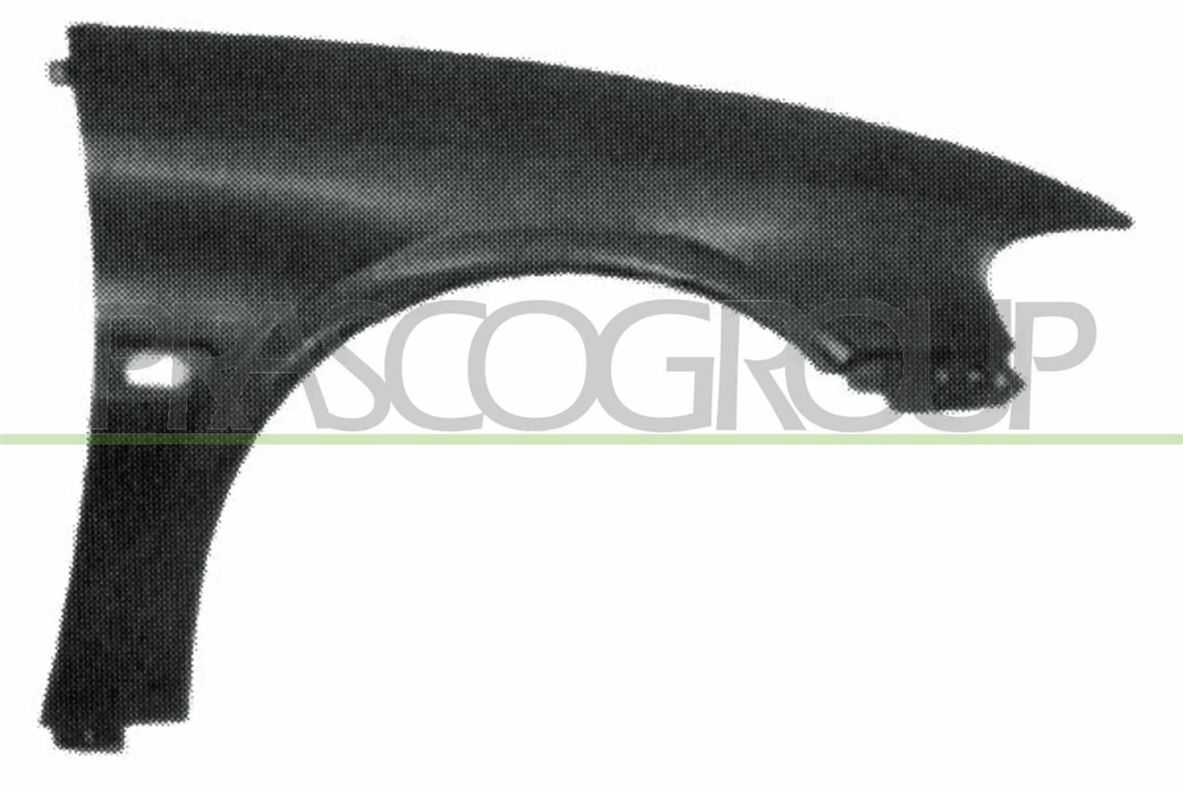 PRASCO OP0134013: Indicatore di direzione anteriore Dx, bianco, con portalampada