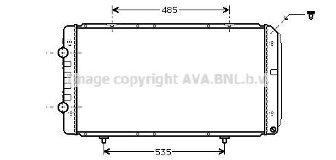 PRASCO PEA2268: Radiator, racire motor