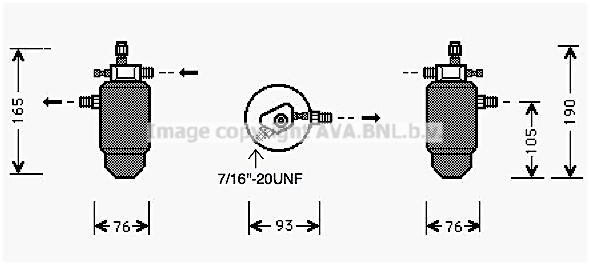PRASCO PED197: Uscator, aer conditionat R134