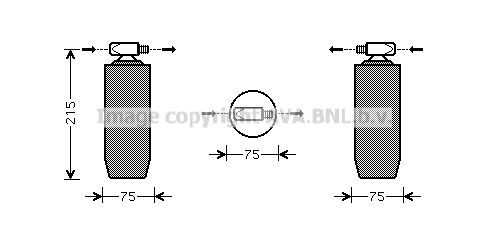 PRASCO RED056: Uscator, aer conditionat R134a