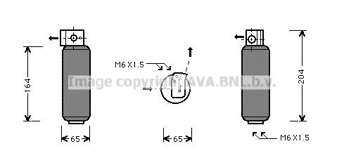 PRASCO RTD252: Uscator, aer conditionat